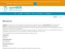 Tablet Screenshot of demo.opendcn.org