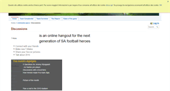 Desktop Screenshot of e-soccer.opendcn.org